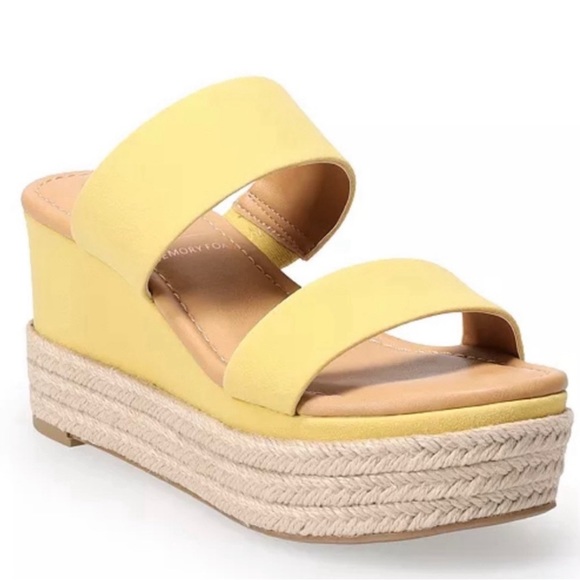 LAUREN CONRAD Espadrille Wedge Shoes size 6.5 - Picture 10 of 13